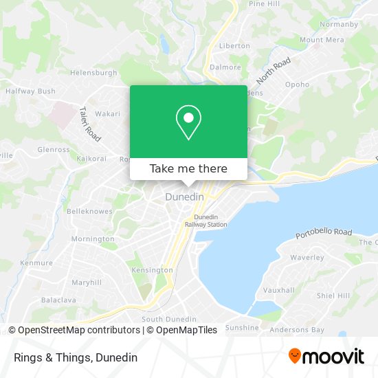 How to get to Rings & Things in Dunedin by Bus?