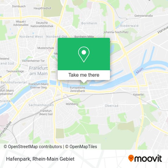 Kak Doehat Do Hafenpark V Frankfurt Am Main Na Avtobuse Metro Poezde S Bahn Ili Tramvae