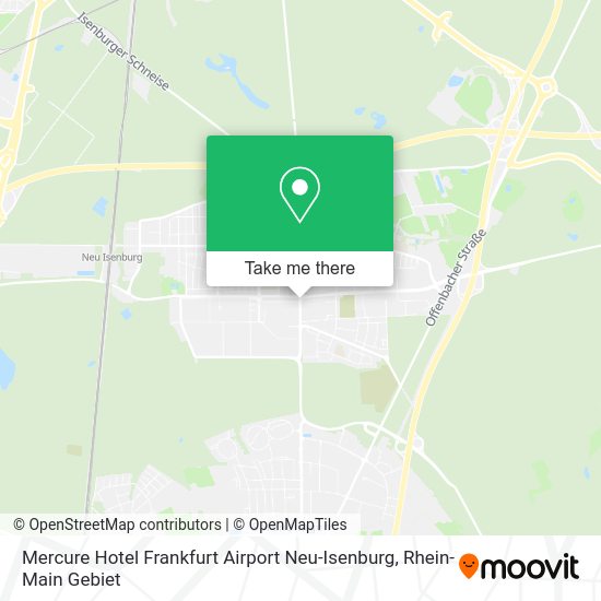 How to get to Mercure Hotel Frankfurt Airport NeuIsenburg in Offenbach