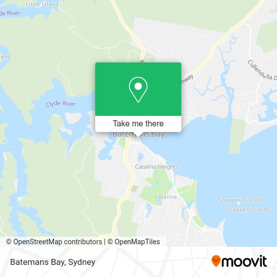 How to get to Batemans Bay by Bus or Train?