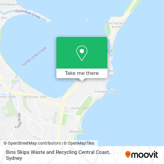 How to get to Bins Skips Waste and Recycling Central Coast in Long Jetty by Bus, Train or Ferry?