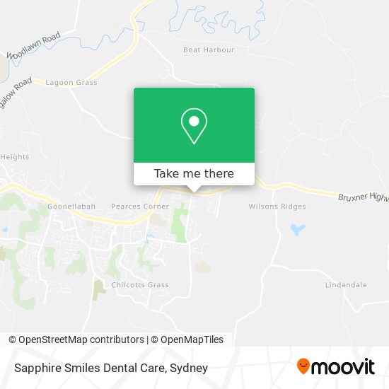 How to get to Sapphire Smiles Dental Care in Goonellabah by Bus or Train?