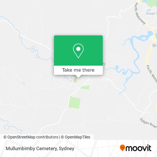 How to get to Mullumbimby Cemetery by Bus or Train?