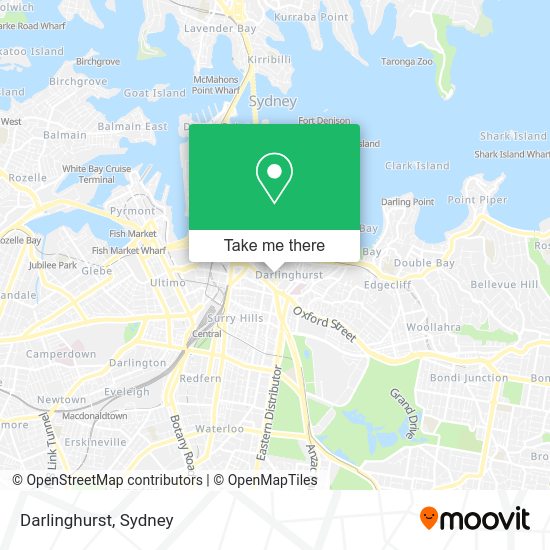 How to get to Darlinghurst by bus, train, ferry or metro?