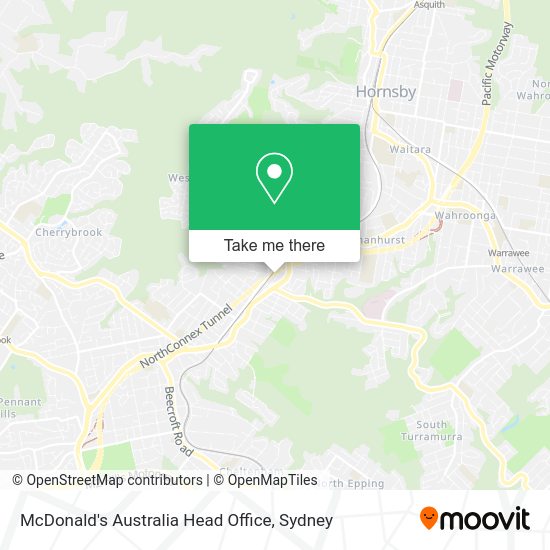 How to get to McDonald's Australia Head Office in Thornleigh by Bus