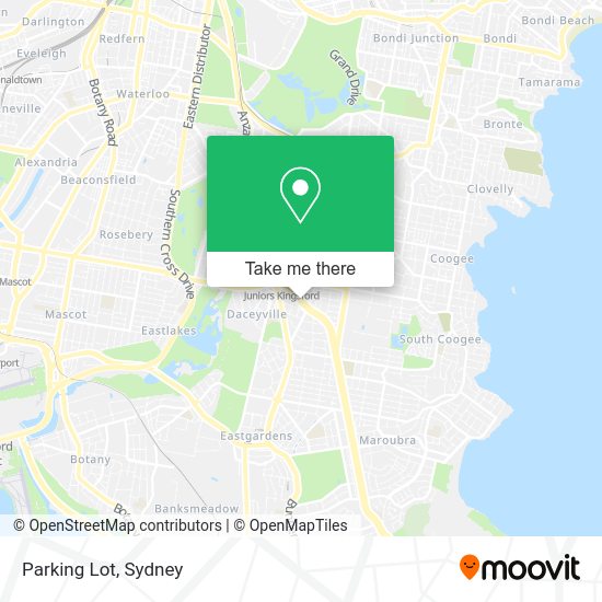 How to get to Parking Lot in Kingsford (NSW) by bus, train, light rail or ferry?
