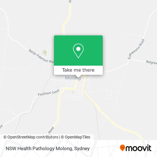 How to get to NSW Health Pathology Molong by Train or Bus?