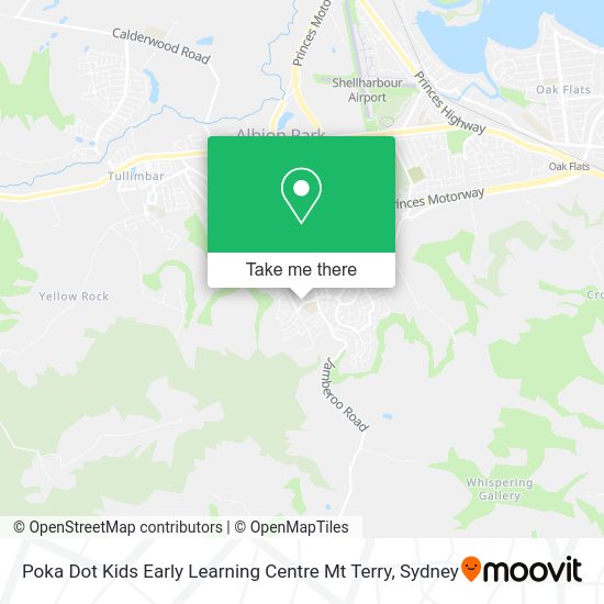How to get to Poka Dot Kids Early Learning Centre Mt Terry in Albion