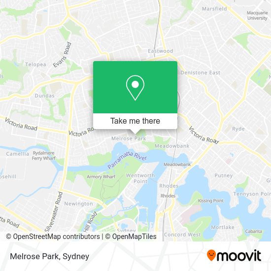 How to get to Melrose Park in Melrose Park (NSW) by Bus, Train or Metro?