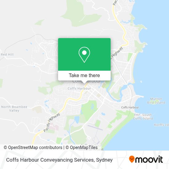 How to get to Coffs Harbour Conveyancing Services by train or bus?