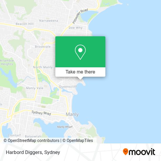 How to get to Harbord Diggers in Freshwater (NSW) by bus or train?