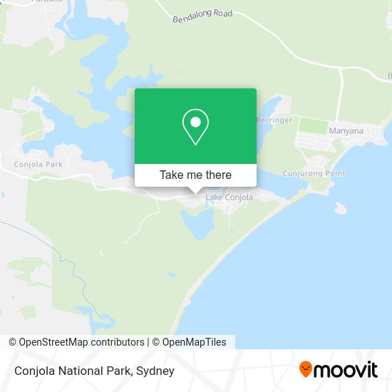 How to get to Conjola National Park in Lake Conjola by bus?