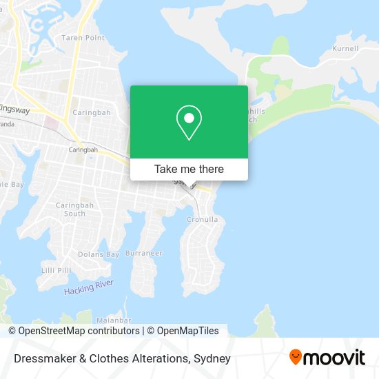 How to get to Dressmaker & Clothes Alterations in Cronulla by bus