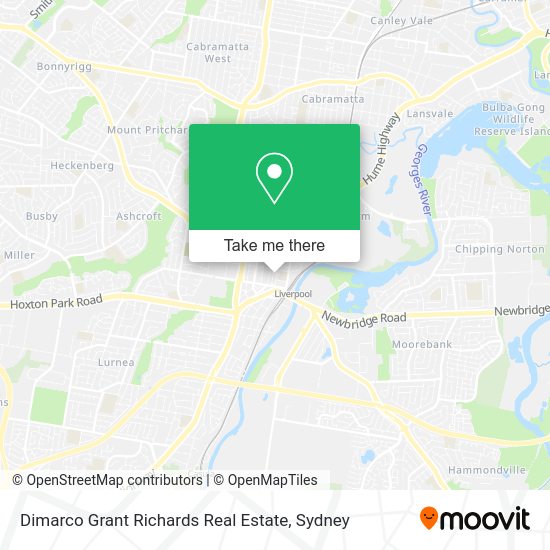 How to get to Dimarco Grant Richards Real Estate in Liverpool by bus or