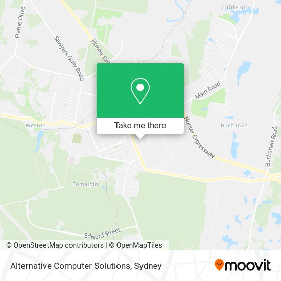 How to get to Alternative Computer Solutions in Kurri Kurri by bus or