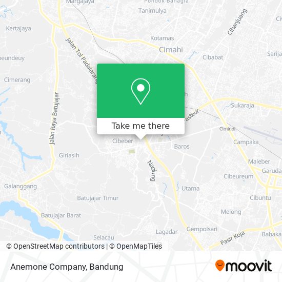 How To Get To Anemone Company In Cimahi By Bus?