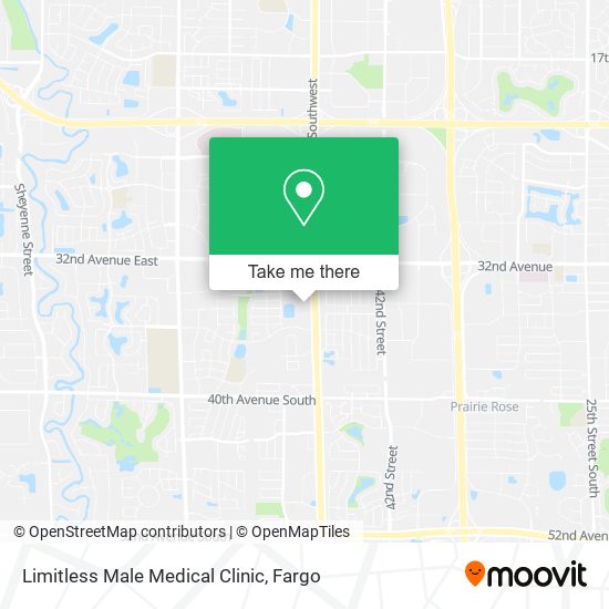 How to get to Limitless Male Medical Clinic in Fargo by Bus?