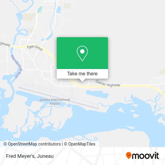 How to get to Fred Meyer's in Juneau by bus?