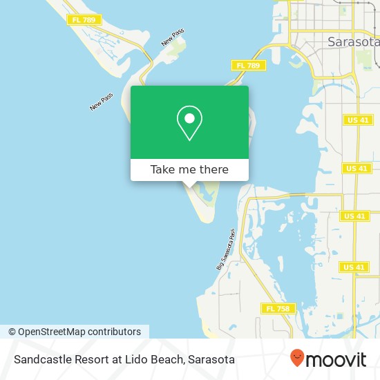 Lido Beach Florida Map How To Get To Sandcastle Resort At Lido Beach In Sarasota By Bus?
