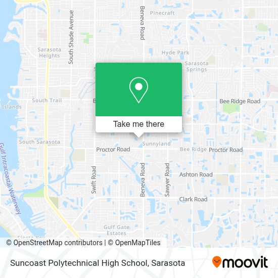 How to get to Suncoast Polytechnical High School in South