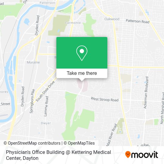 Kettering Hospital Map