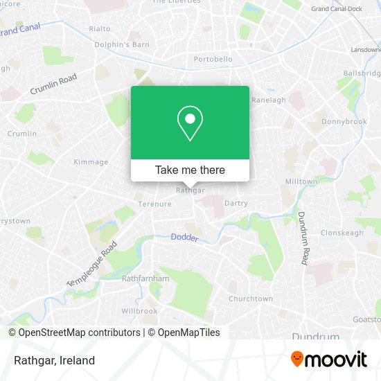 How to get to Rathgar in Dublin by bus or train?