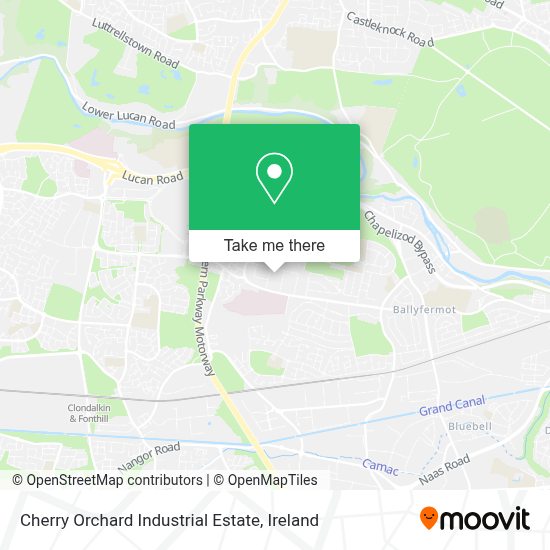 How to get to Cherry Orchard Industrial Estate in Palmerston Village by