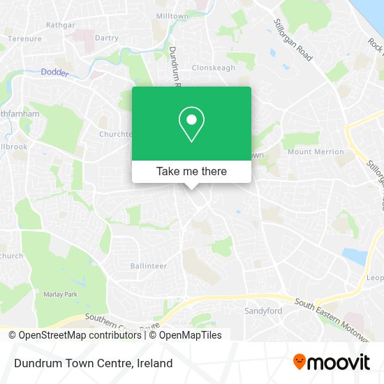How to get to Dundrum Town Centre by bus or light rail?