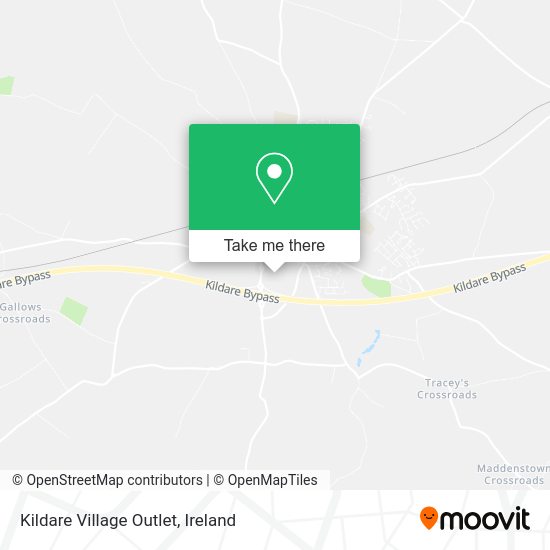 How to get to Kildare Village Outlet by bus or train?