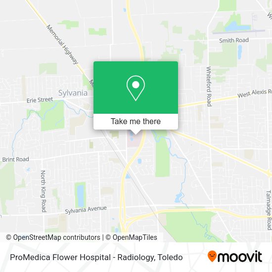 How to get to ProMedica Flower Hospital Radiology in Sylvania by Bus?
