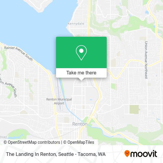 How to get to The Landing In Renton by bus?
