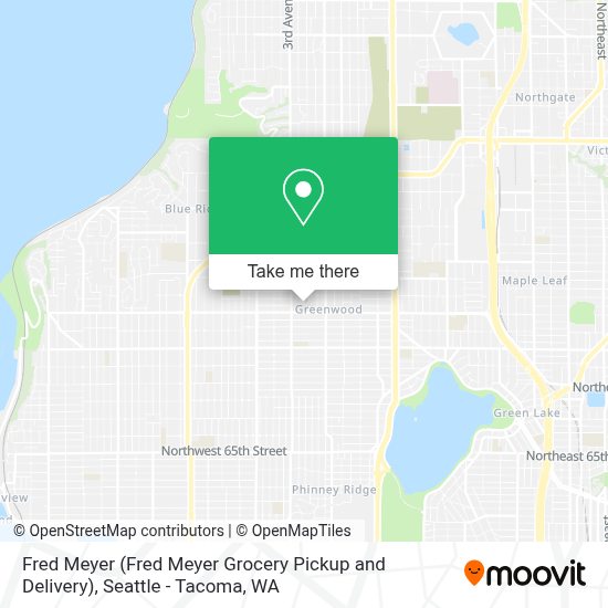 Driving Directions To Fred Meyer How To Get To Fred Meyer (Fred Meyer Grocery Pickup And Delivery) In Seattle By Bus Or Light Rail?