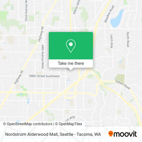Map Of Alderwood Mall United States Map States District