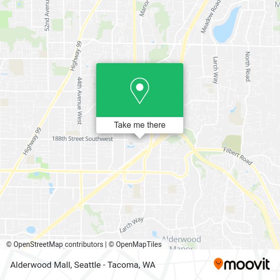 How to get to Alderwood Mall in Lynnwood by bus?
