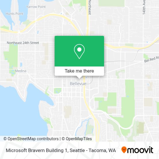 Cómo llegar a Microsoft Bravern Building 1 en Bellevue en Autobús o