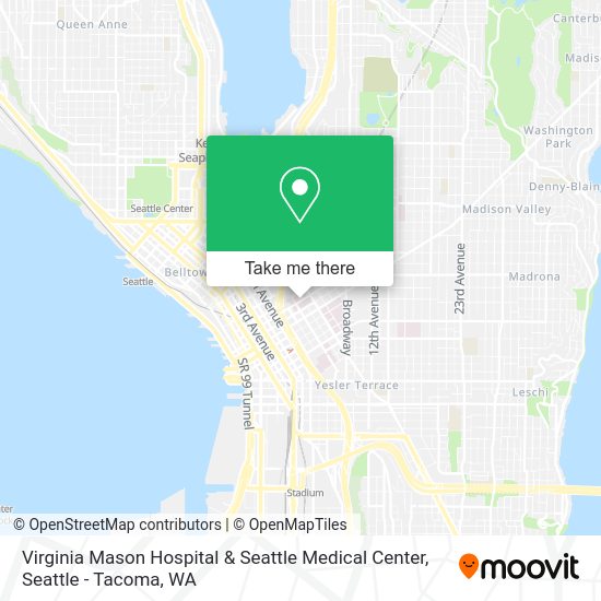 How to get to Virginia Mason Hospital & Seattle Medical Center by bus?