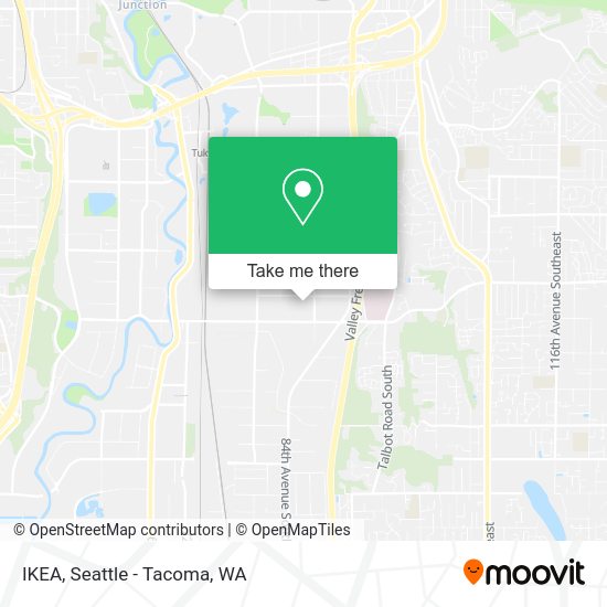 How to get to IKEA in Renton by bus?