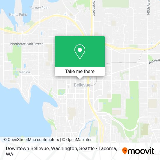 ¿Cómo llegar a Downtown Bellevue, Washington en Autobús?