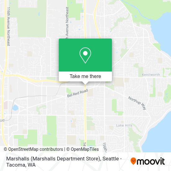 How to get to Marshalls (Marshalls Department Store) in Redmond by Bus