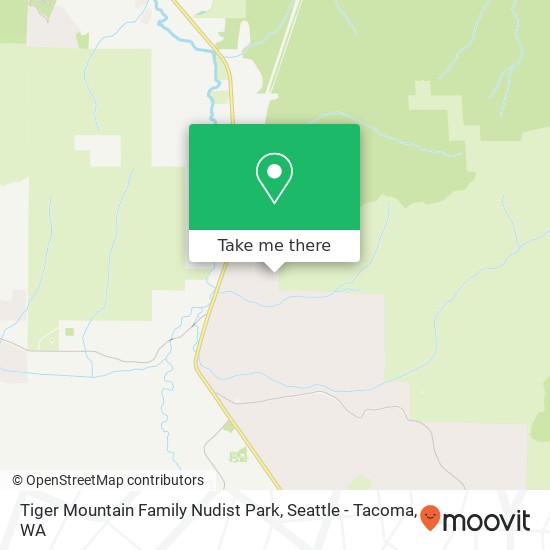 How to get to Tiger Mountain Family Nudist Park in Seattle WA by Bus?