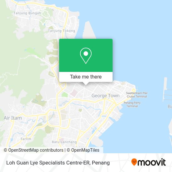 How to get to Loh Guan Lye Specialists CentreER in Pulau Pinang by bus