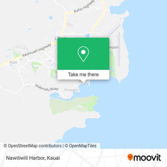How to get to Nawiliwili Harbor in Lihue by bus?