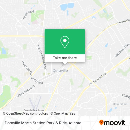 How to get to Doraville Marta Station Park & Ride by Bus or Subway?