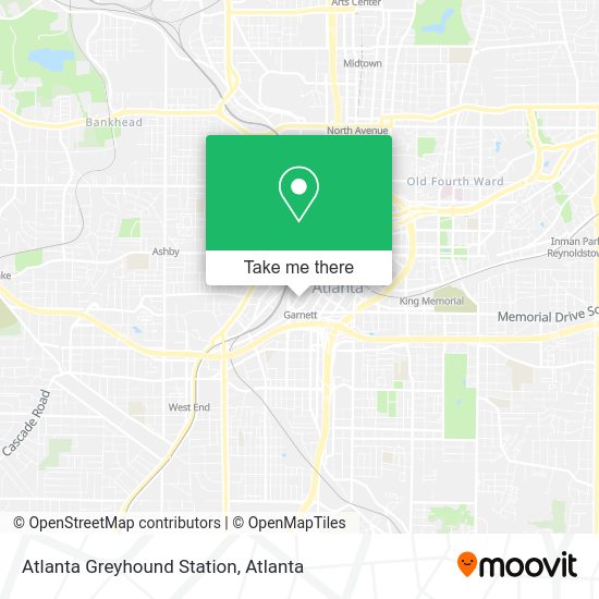 How to get to Atlanta Greyhound Station by bus or subway?