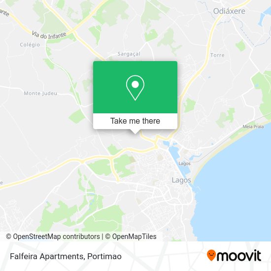 Como chegar a Falfeira Apartments em São Gonçalo de Lagos por autocarro