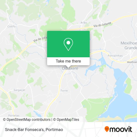 Como chegar a SnackBar Fonseca's em Lagos por autocarro?