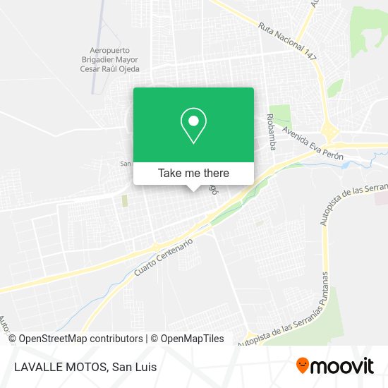 How To Get To Lavalle Motos In La Capital By Bus?