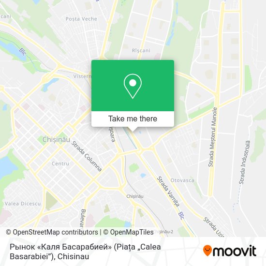 Как добраться до Рынок «Каля Басарабией» (Piața „Calea Basarabiei”) в