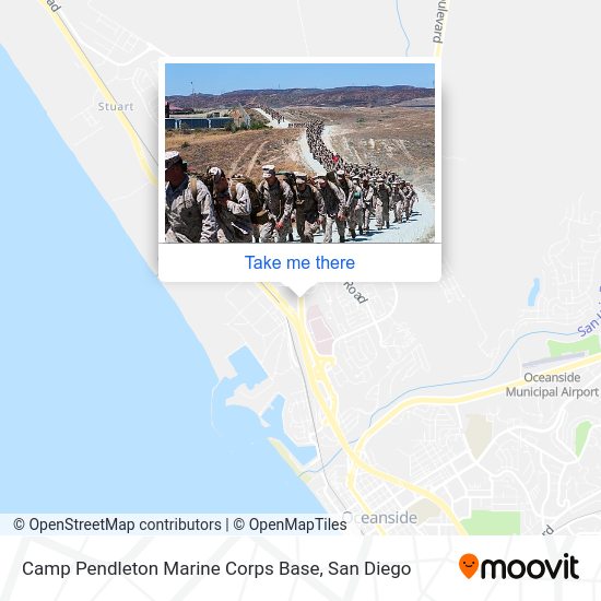 How to get to Camp Pendleton Marine Corps Base in Camp Pendleton South
