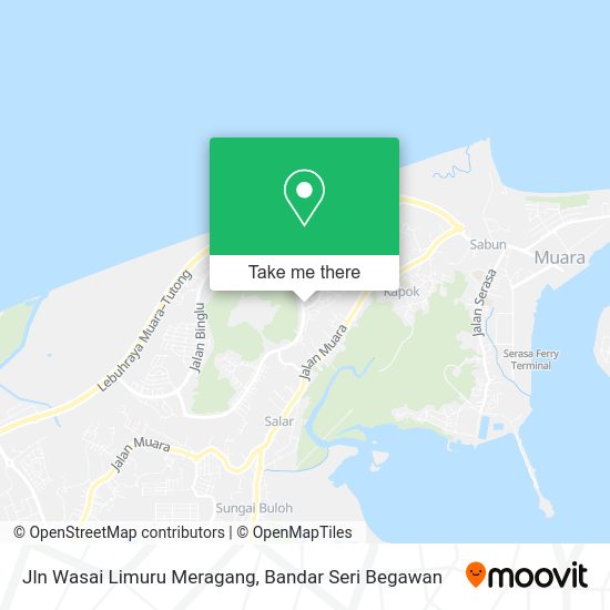 How to get to Jln Wasai Limuru Meragang in Serasa by Bus?
